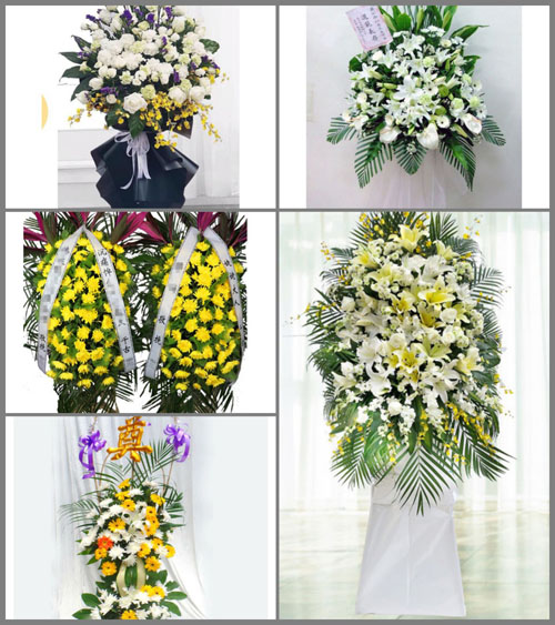 福建宁德福鼎市点头镇举州村白事花篮预定