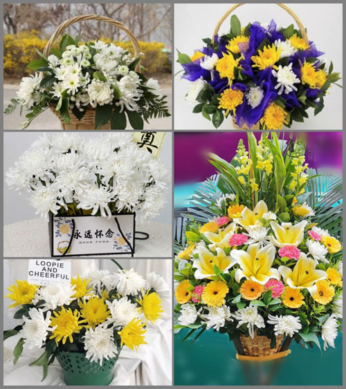 福建宁德福鼎市点头镇举州村白事提篮配送